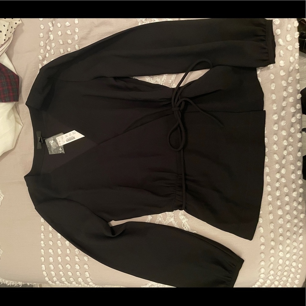 NWT - JCrew Blouse in Black